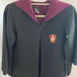 Official universal studio black Harry Potter Gryffindor Robe with Hood xxxs